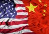 Mineral Crisis: Is U.S. Supply Chain in Jeopardy? United States flag merged with China flag.
