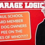 School Board member Chauntyll Allen advise dog owners to have their dogs pee on white Christians