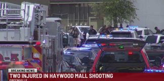 Two shot, multiple detained in shooting at Haywood Mall