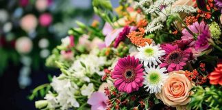 Shock Loss Hits Supermodel Family – Silence Follows Colorful floral arrangement with gerberas and roses